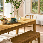 Elcot Dining Table - Reclaimed Teak Dining Tables - Bokel Home
