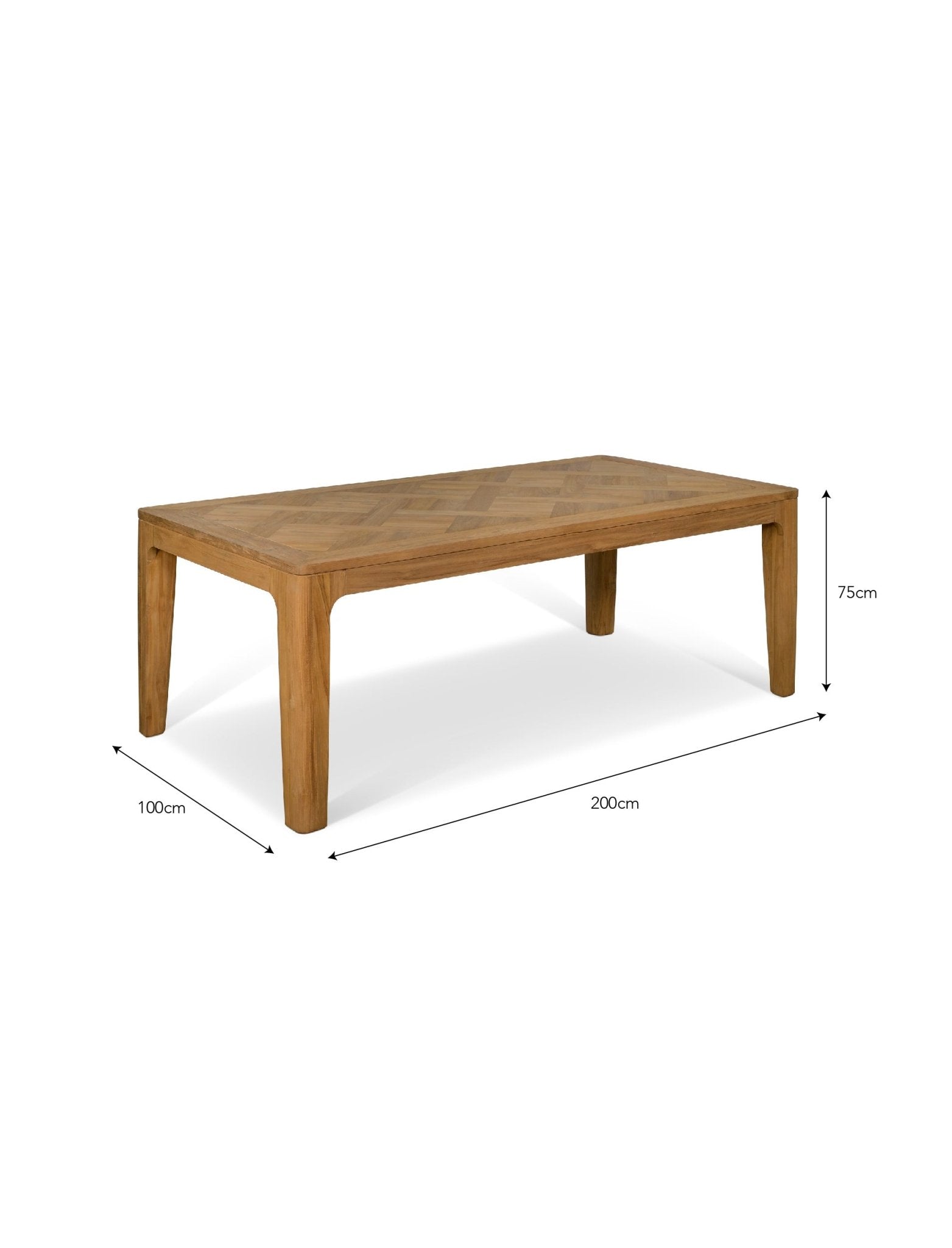 Elcot Dining Table - Reclaimed Teak Dining Tables - Bokel Home
