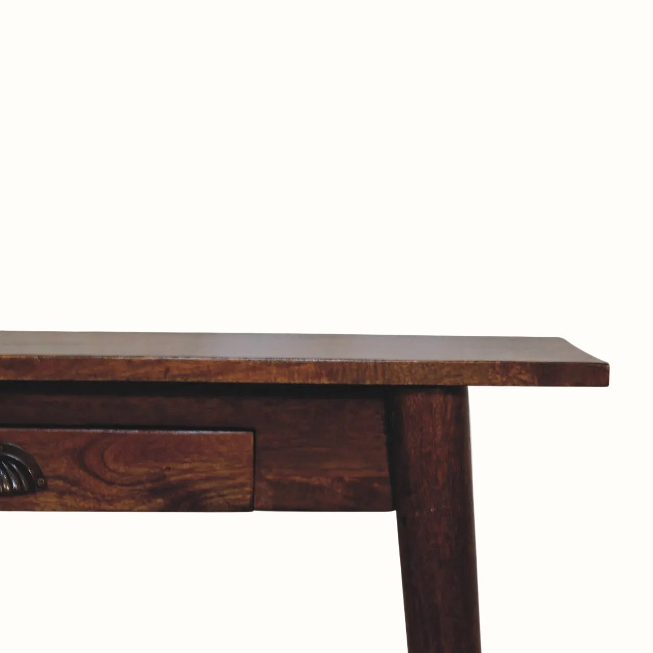 Ellis 1 Drawer Desk, Small - Chestnut Desks - Bokel Home