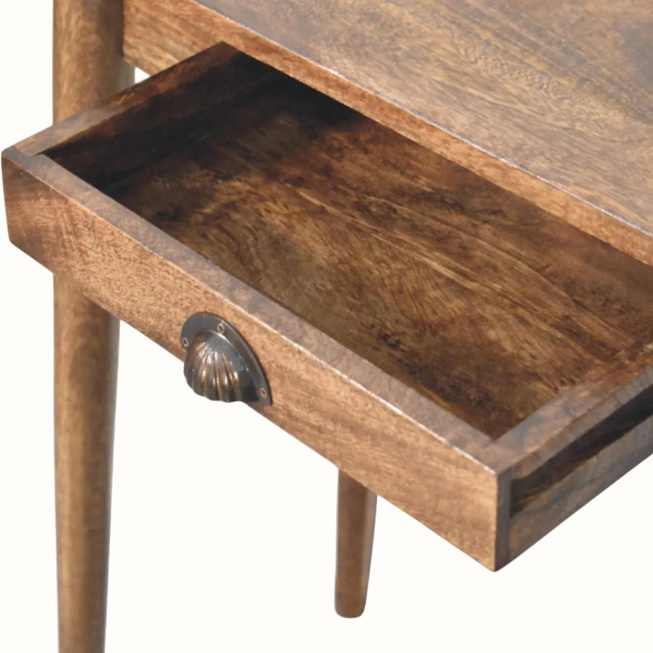 Ellis 1 Drawer Desk, Small - Classic Grey Desks - Bokel Home