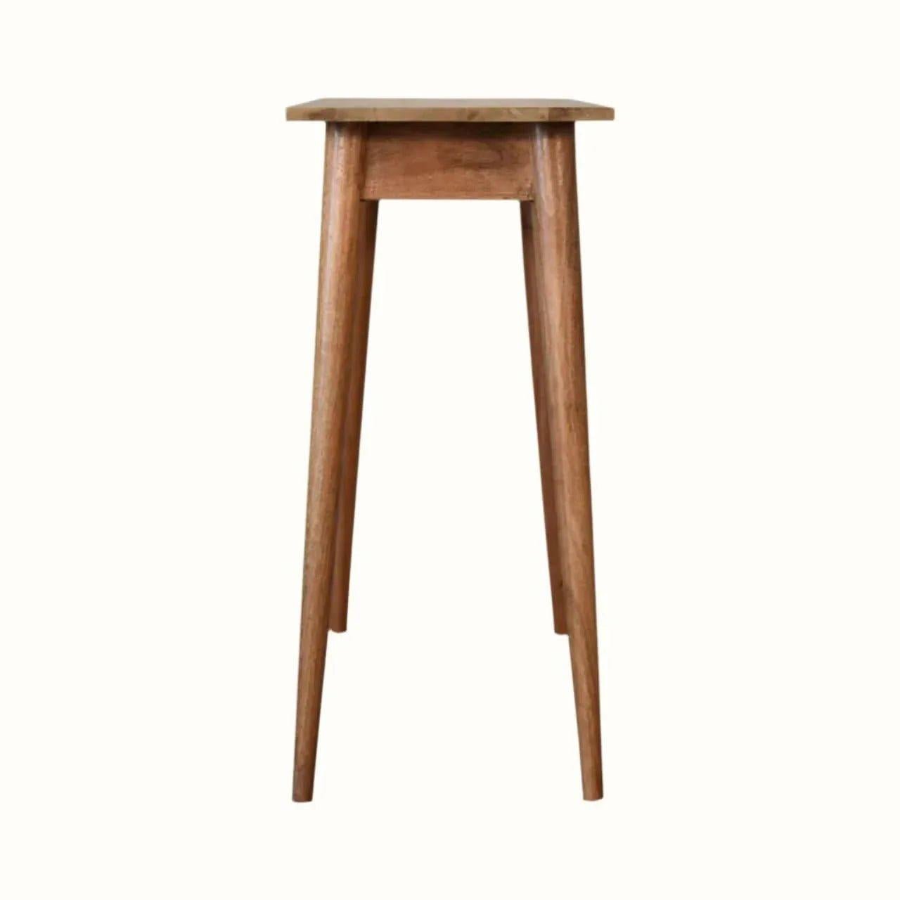 Ellis 1 Drawer Desk, Small - Natural Desks - Bokel Home