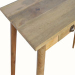Ellis 2 Drawer Desk, Medium - Natural Desks - Bokel Home