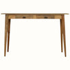 Ellis 2 Drawer Desk, Medium - Natural Desks - Bokel Home