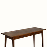 Ellis 2 Drawer Writing Desk, Medium - Chestnut Desks - Bokel Home