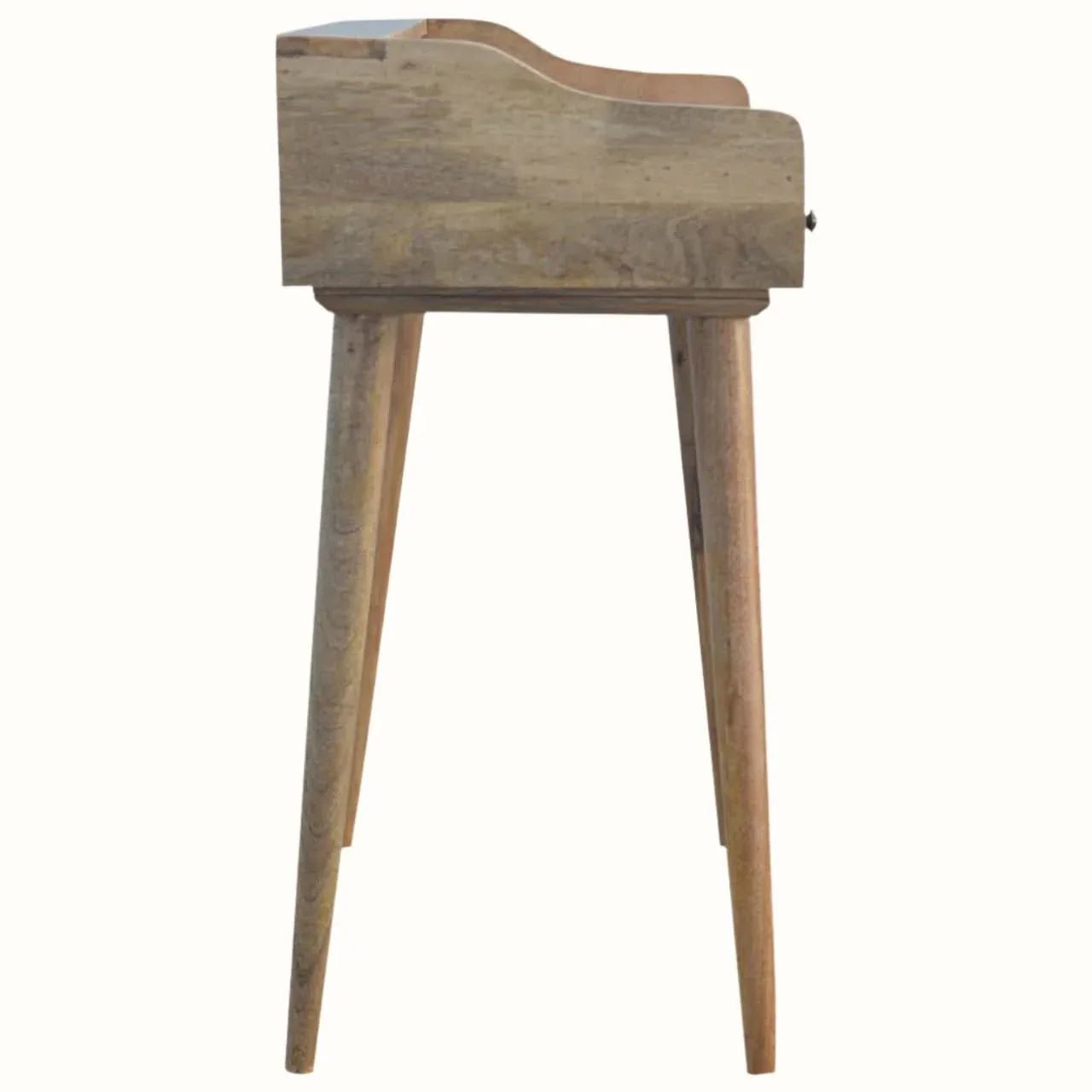 Ellis 3 Drawer Writing Desk - Natural Desks - Bokel Home