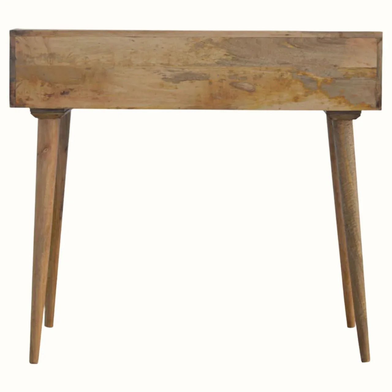 Ellis 3 Drawer Writing Desk - Natural Desks - Bokel Home