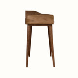 Ellis 3 Drawer Writing Desk with Cable Access - Natural Desks - Bokel Home