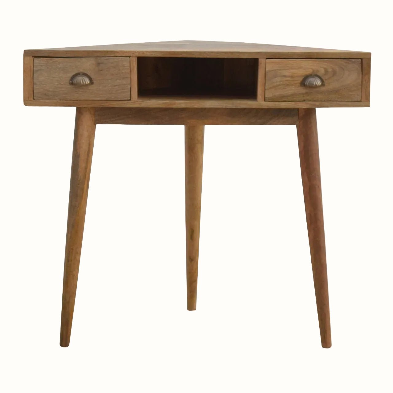 Ellis Corner Writing Desk, Small - Natural Desks - Bokel Home