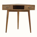 Ellis Corner Writing Desk, Small - Natural Desks - Bokel Home