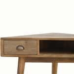 Ellis Corner Writing Desk, Small - Natural Desks - Bokel Home