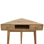 Ellis Corner Writing Desk, Small - Natural Desks - Bokel Home