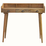 Ellis Gallery Back Writing Desk, Medium - Natural Desks - Bokel Home