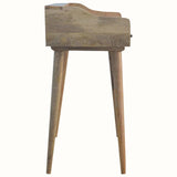 Ellis Gallery Back Writing Desk, Medium - Natural Desks - Bokel Home