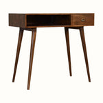 Ellis Open Desk - Chestnut Desks - Bokel Home