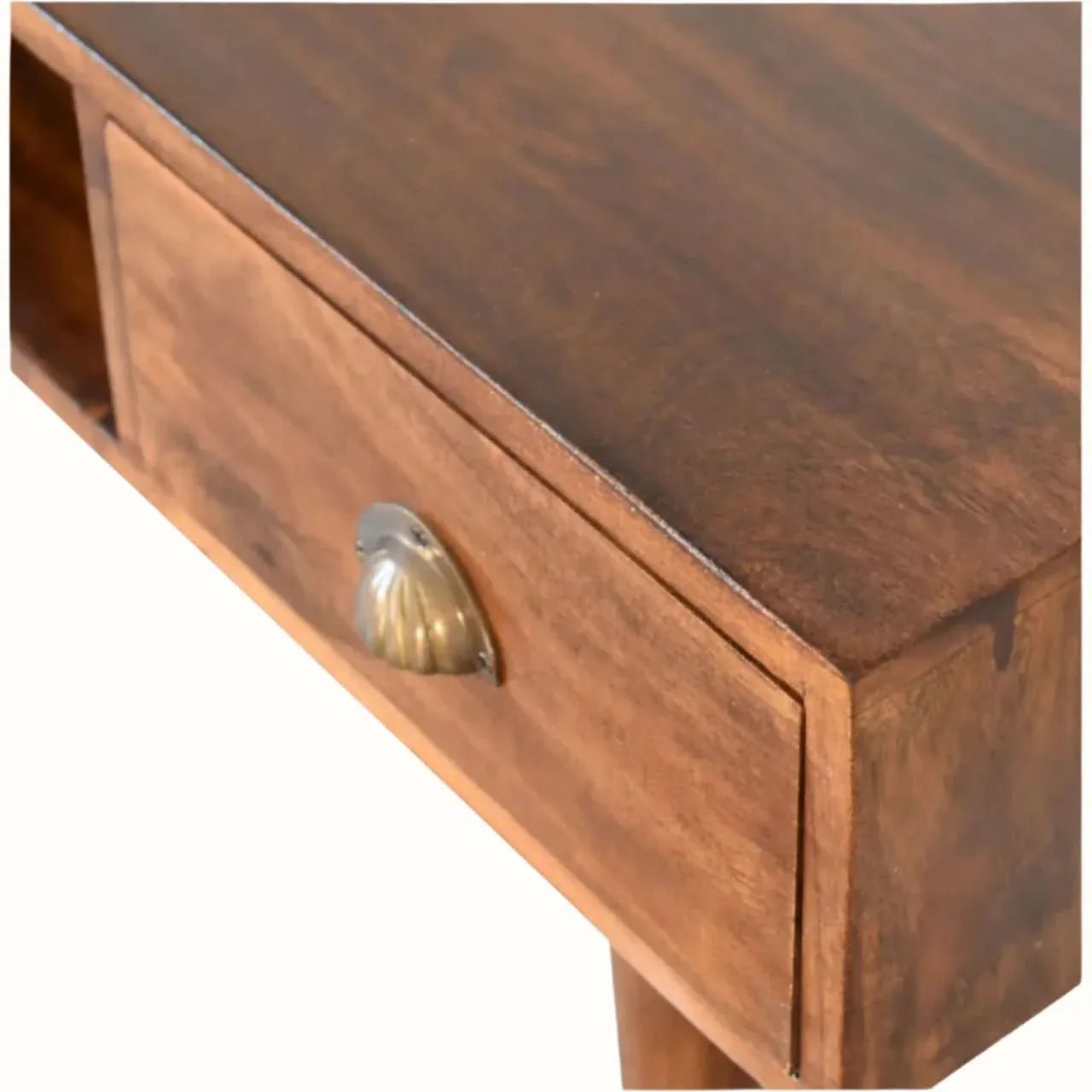 Ellis Open Desk - Chestnut Desks - Bokel Home