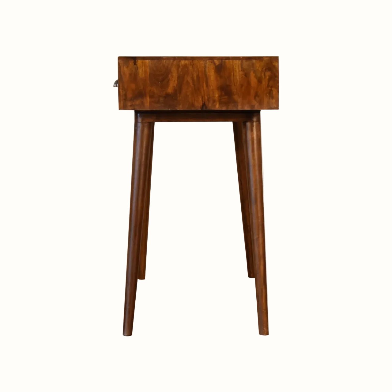 Ellis Open Desk, Small - Chestnut Desks - Bokel Home