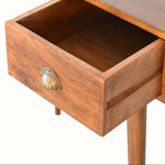 Ellis Open Desk, Small - Chestnut Desks - Bokel Home