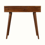 Ellis Open Desk, Small - Chestnut Desks - Bokel Home