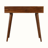 Ellis Open Desk, Small - Chestnut Desks - Bokel Home