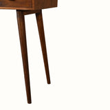 Ellis Open Desk, Small - Chestnut Desks - Bokel Home