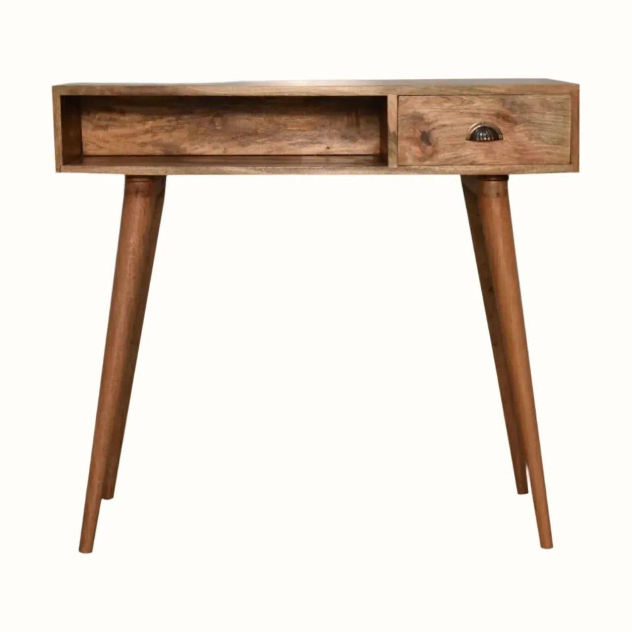 Ellis Open Desk, Small - Natural Desks - Bokel Home