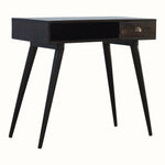 Ellis Open Desk, Small - Walnut Desks - Bokel Home