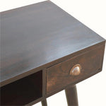 Ellis Open Desk, Small - Walnut Desks - Bokel Home