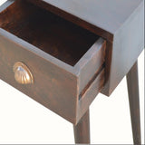 Ellis Open Desk, Small - Walnut Desks - Bokel Home