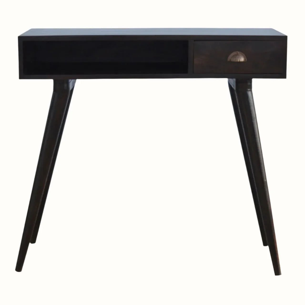 Ellis Open Desk - Walnut Desks - Bokel Home