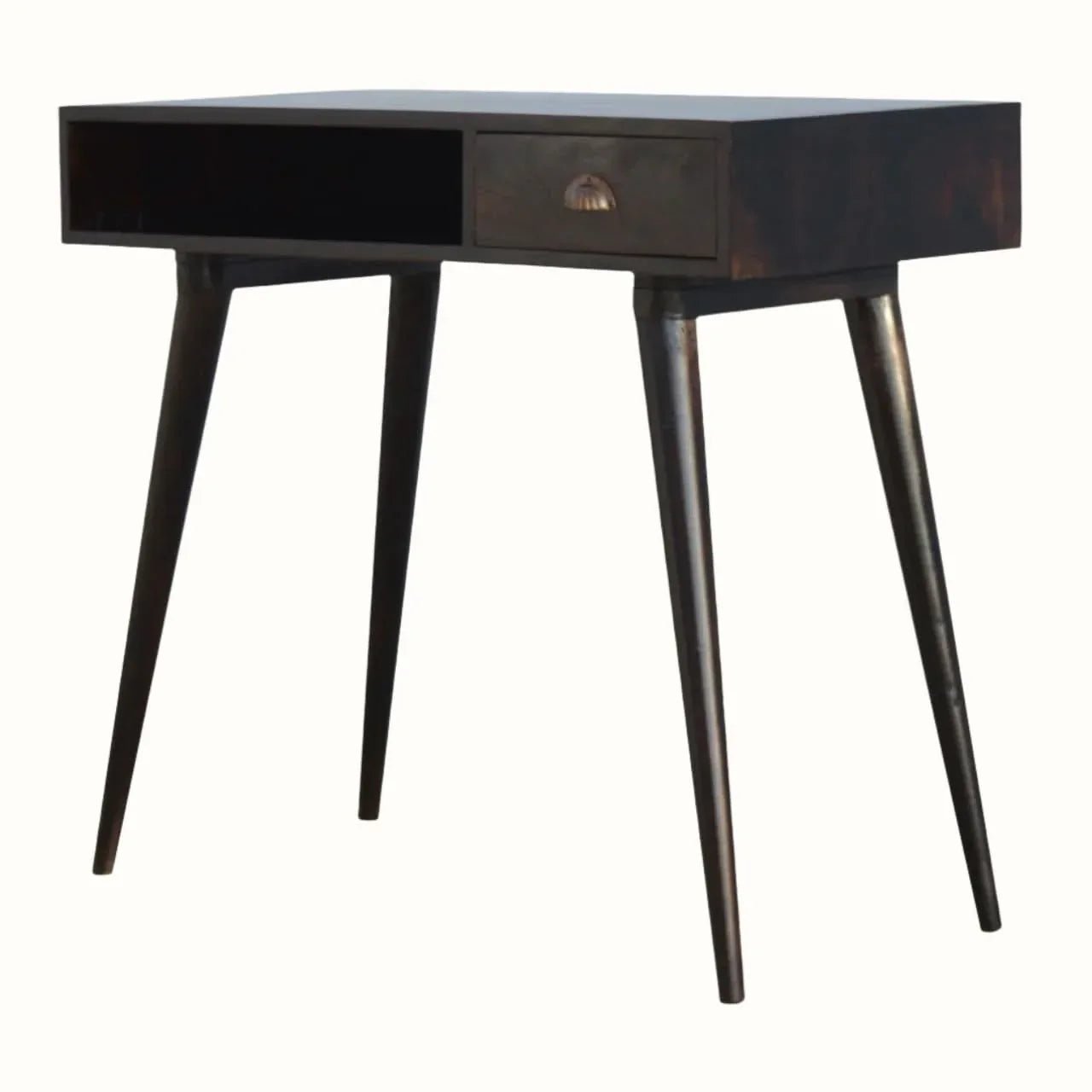 Ellis Open Desk - Walnut Desks - Bokel Home