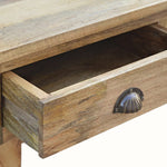 Ellis Open Desk with 2 Drawers, Large - Natural Desks - Bokel Home