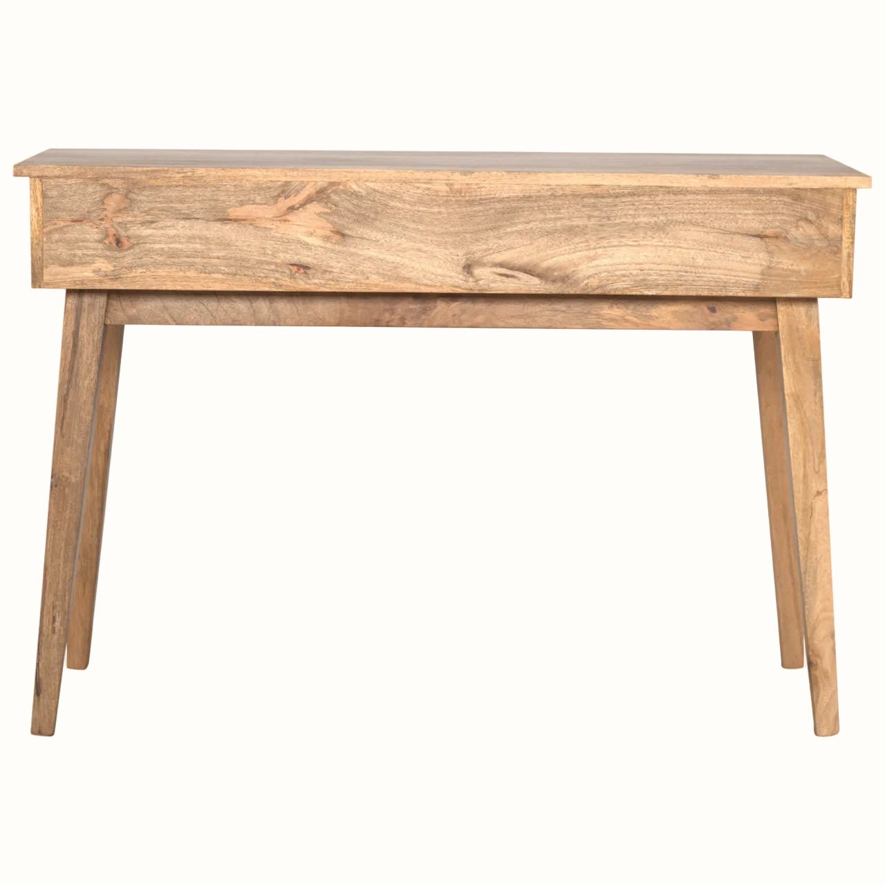Ellis Open Desk with 2 Drawers, Large - Natural Desks - Bokel Home