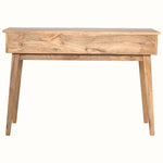 Ellis Open Desk with 2 Drawers, Large - Natural Desks - Bokel Home