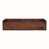 Ellis Wall-Mounted Desk, Medium - Chestnut Desks - Bokel Home