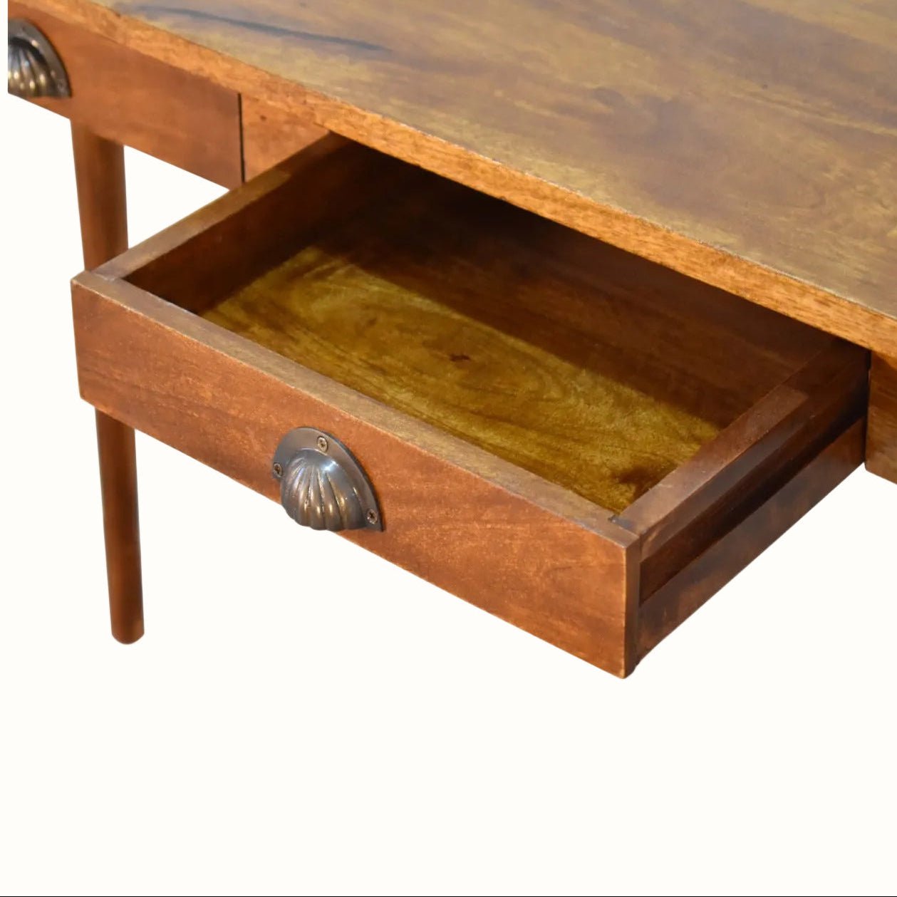 Ellis Writing Desk, Medium - Chestnut Desks - Bokel Home