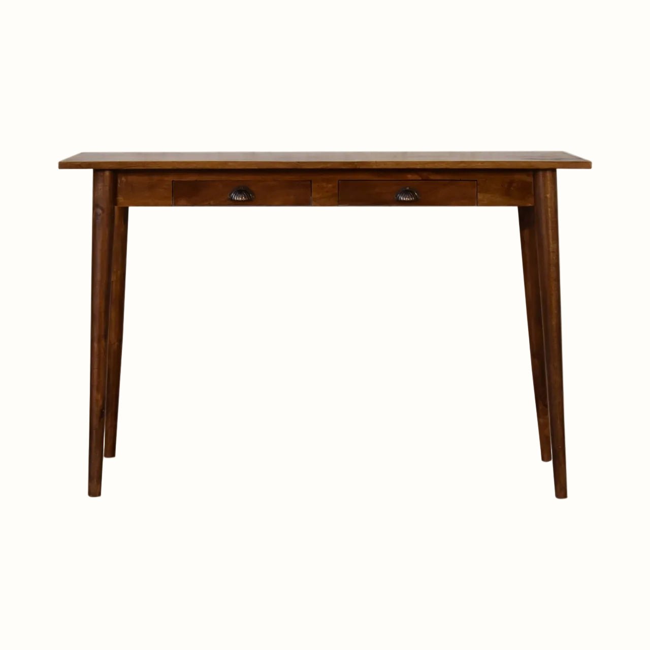 Ellis Writing Desk, Medium - Chestnut Desks - Bokel Home
