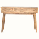 Ellis Open Desk with 2 Drawers, Large - Natural