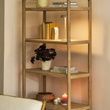 Ellwood Bookcase - Natural Shelves & Bookcases - Bokel Home