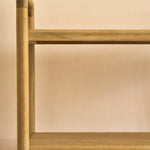 Ellwood Bookcase - Natural Shelves & Bookcases - Bokel Home