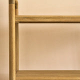 Ellwood Bookcase - Natural Shelves & Bookcases - Bokel Home