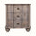 Emile 3 Drawer Bedside Table, Medium - Acid Wash Bedside Tables - Bokel Home
