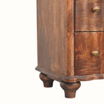 Emile Chest of 3 Drawers - Roasted Almond Chest of Drawers - Bokel Home