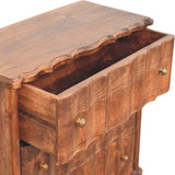 Emile Chest of 3 Drawers - Roasted Almond Chest of Drawers - Bokel Home