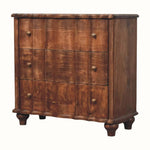 Emile Chest of 3 Drawers - Roasted Almond Chest of Drawers - Bokel Home