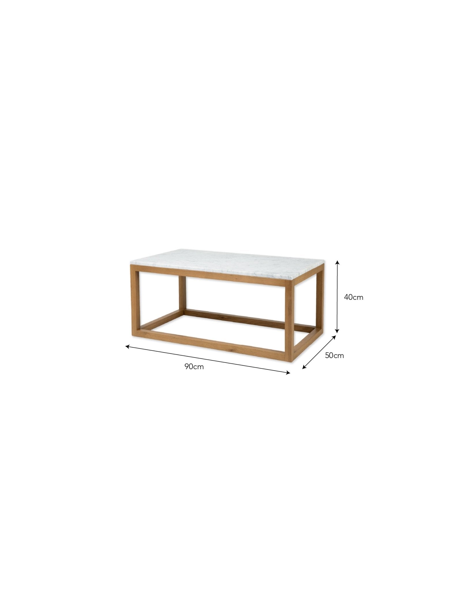 Enstone Marble Coffee Table - Natural Coffee Tables - Bokel Home