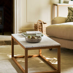 Enstone Marble Coffee Table - Natural Coffee Tables - Bokel Home