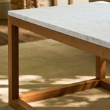Enstone Marble Coffee Table - Natural Coffee Tables - Bokel Home