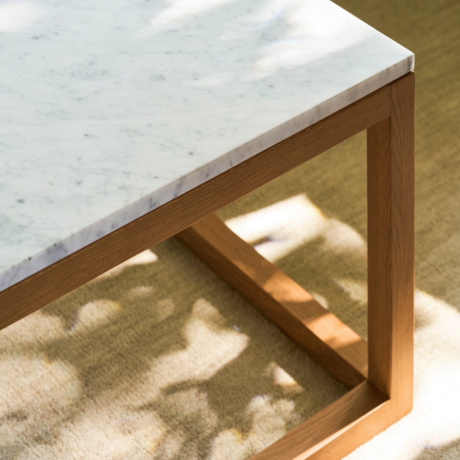 Enstone Marble Coffee Table - Natural Coffee Tables - Bokel Home