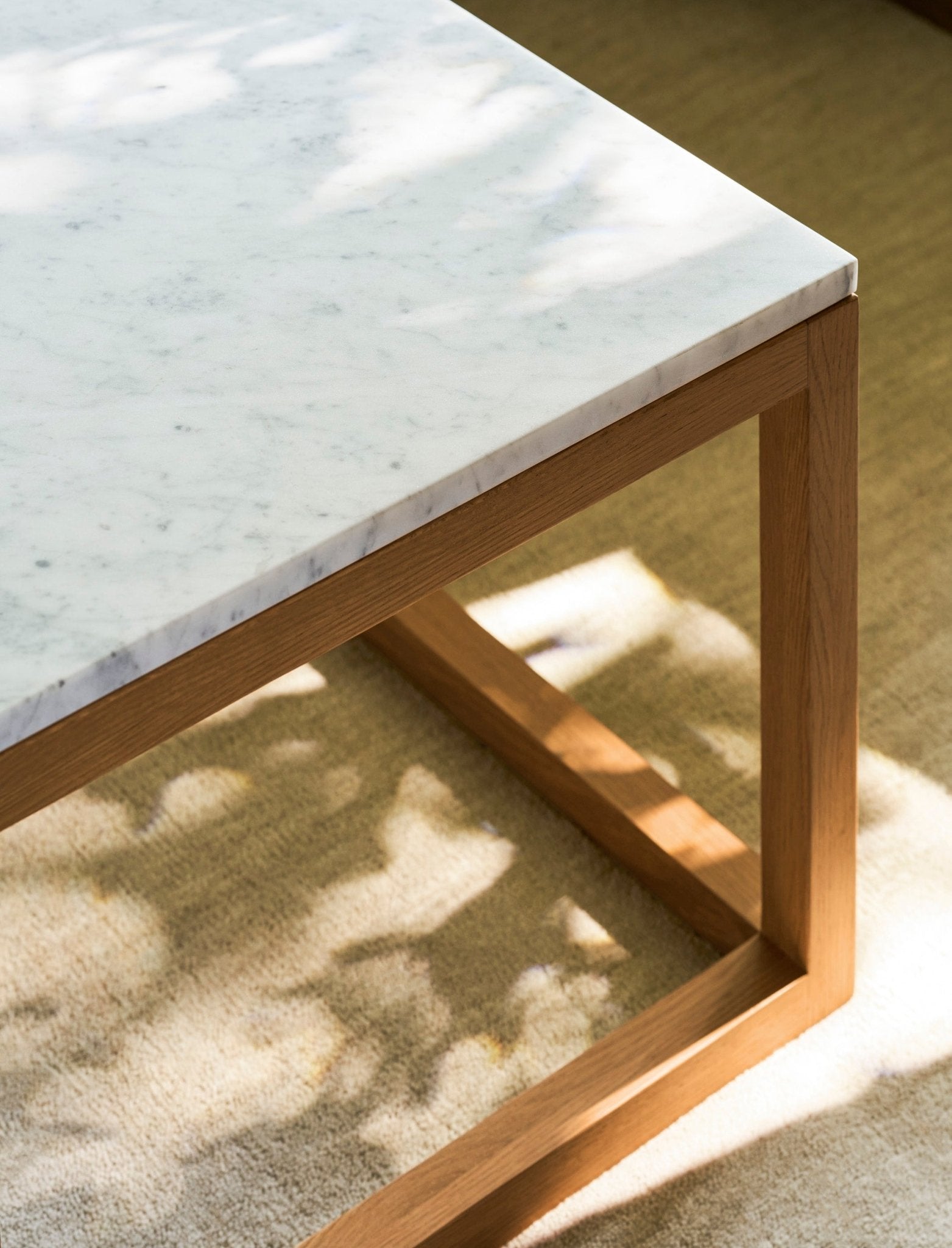 Enstone Marble Coffee Table - Natural Coffee Tables - Bokel Home