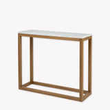 Enstone Marble Console Table Console Tables - Bokel Home
